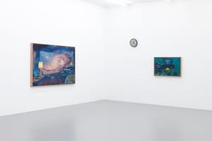 Trisha Baga, TIME MACHINE, Installation view, Gió Marconi, Milan, 2022