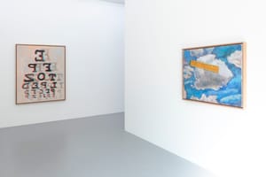 Trisha Baga, TIME MACHINE, Installation view, Gió Marconi, Milan, 2022