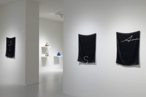 Allison Katz with Edna Katz Silver, Foundations, Installation view, Gió Marconi, Milan, 2025. Photo: Fabio Mantegna