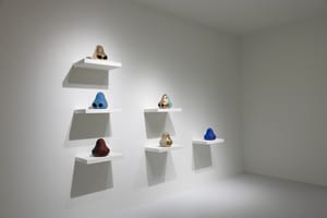 Allison Katz with Edna Katz Silver, Foundations, Installation view, Gió Marconi, Milan, 2025. Photo: Fabio Mantegna