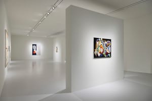 Allison Katz with Edna Katz Silver, Foundations, Installation view, Gió Marconi, Milan, 2025. Photo: Fabio Mantegna