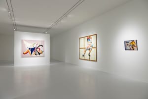 Allison Katz with Edna Katz Silver, Foundations, Installation view, Gió Marconi, Milan, 2025. Photo: Fabio Mantegna