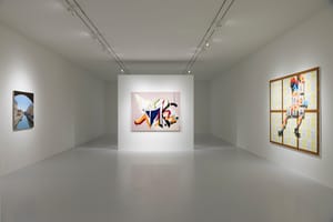 Allison Katz with Edna Katz Silver, Foundations, Installation view, Gió Marconi, Milan, 2025. Photo: Fabio Mantegna