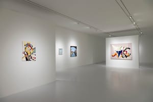 Allison Katz with Edna Katz Silver, Foundations, Installation view, Gió Marconi, Milan, 2025. Photo: Fabio Mantegna