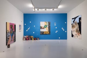 Jonathan Lyndon Chase, Keep thinking nobody does it like you here comes the sunset, Installation view, Gió Marconi, Milano, 2026. Photo: Fabio Mantegna