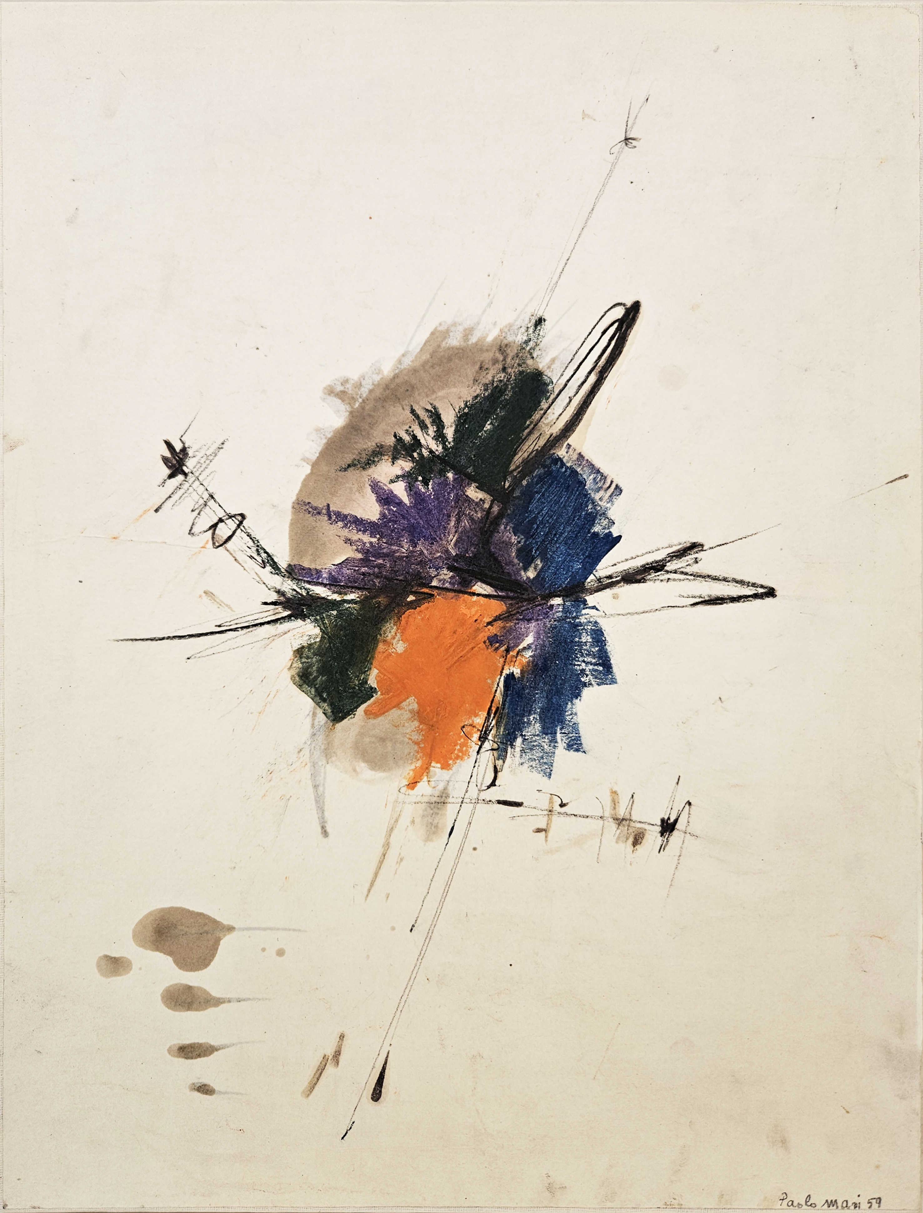 Paolo Masi, ‘Senza titolo’, 1959
