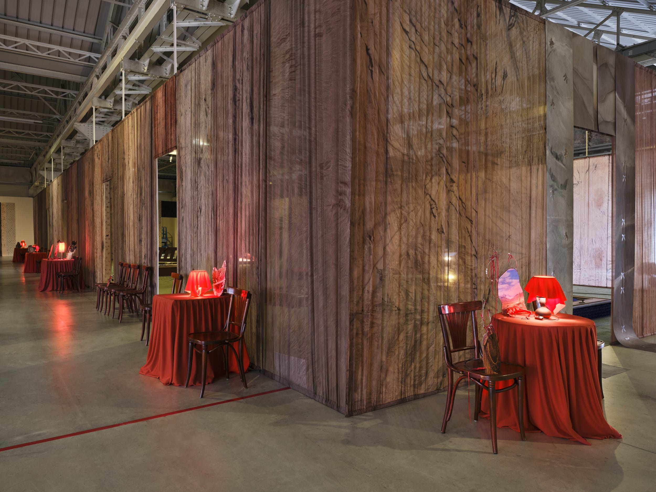 Benni Bosetto “Rebecca” Exhibition view, Pirelli HangarBicocca, Milan, 2026 Courtesy the artist and Pirelli HangarBicocca, Milan Photo Agostino Osio