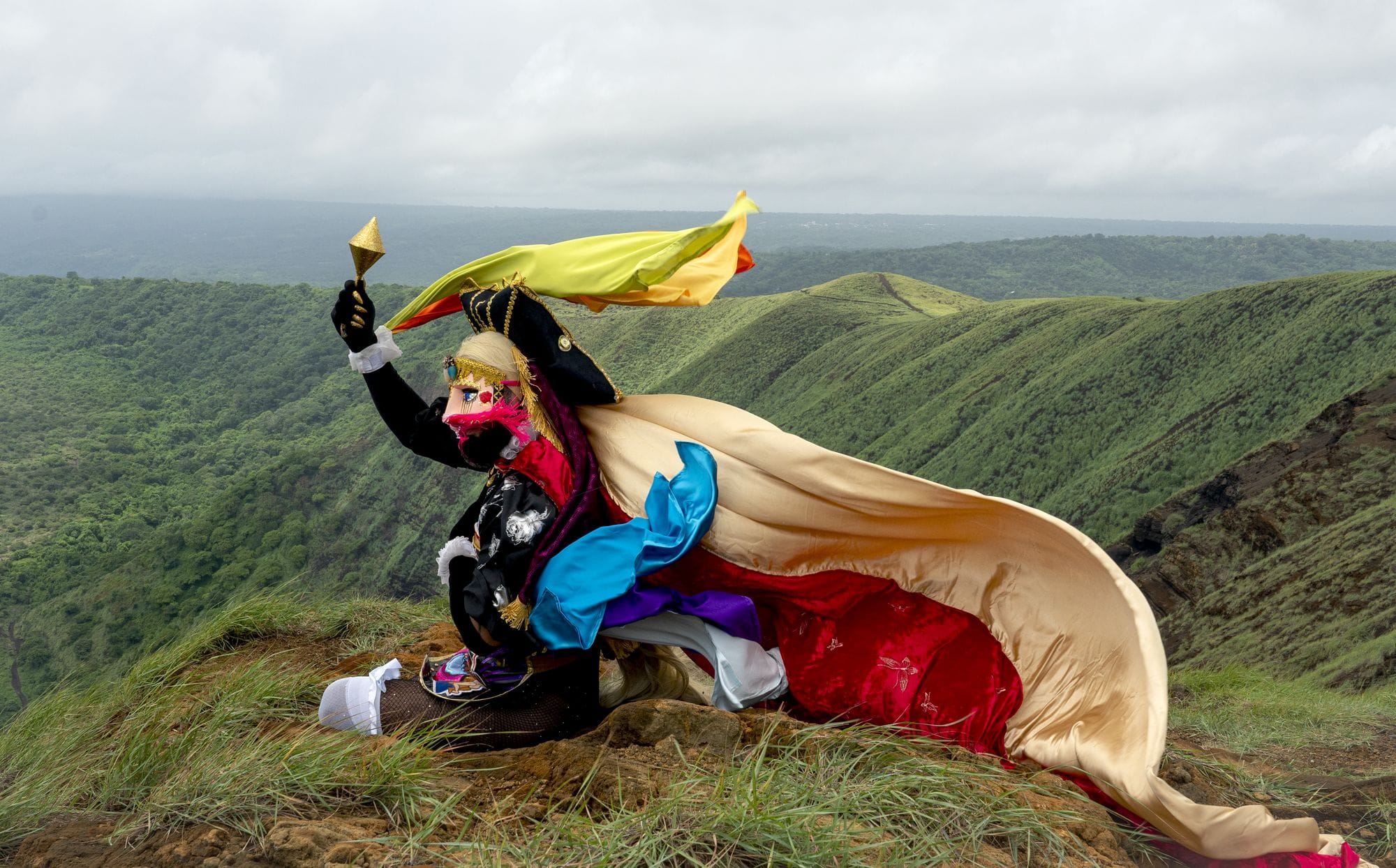 Fredman  Fredman Barahona, Elyla, ‘Mestiza en el volcán’, 2024