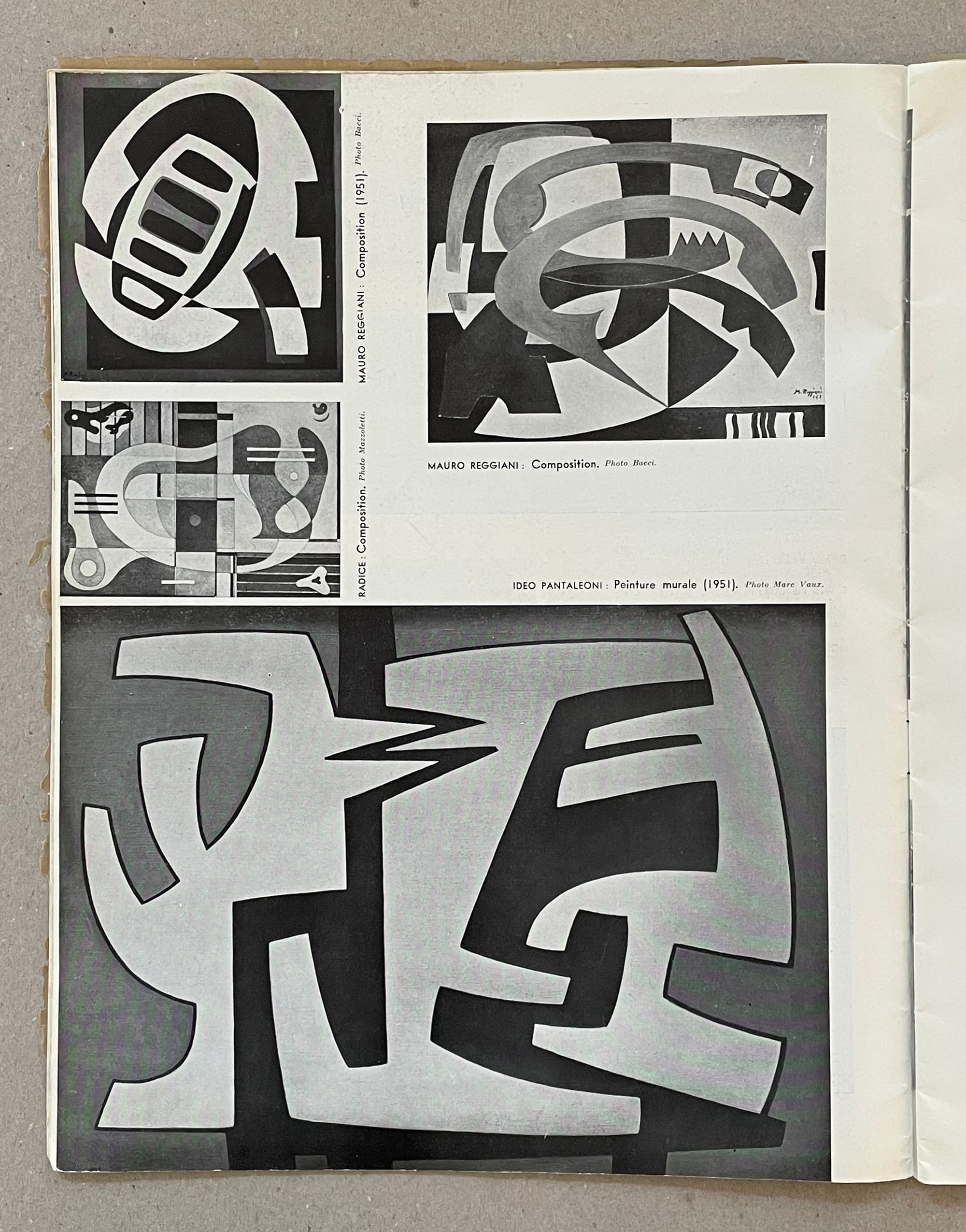 Ideo Pantaleoni, ‘Peinture (murale)’, 1951