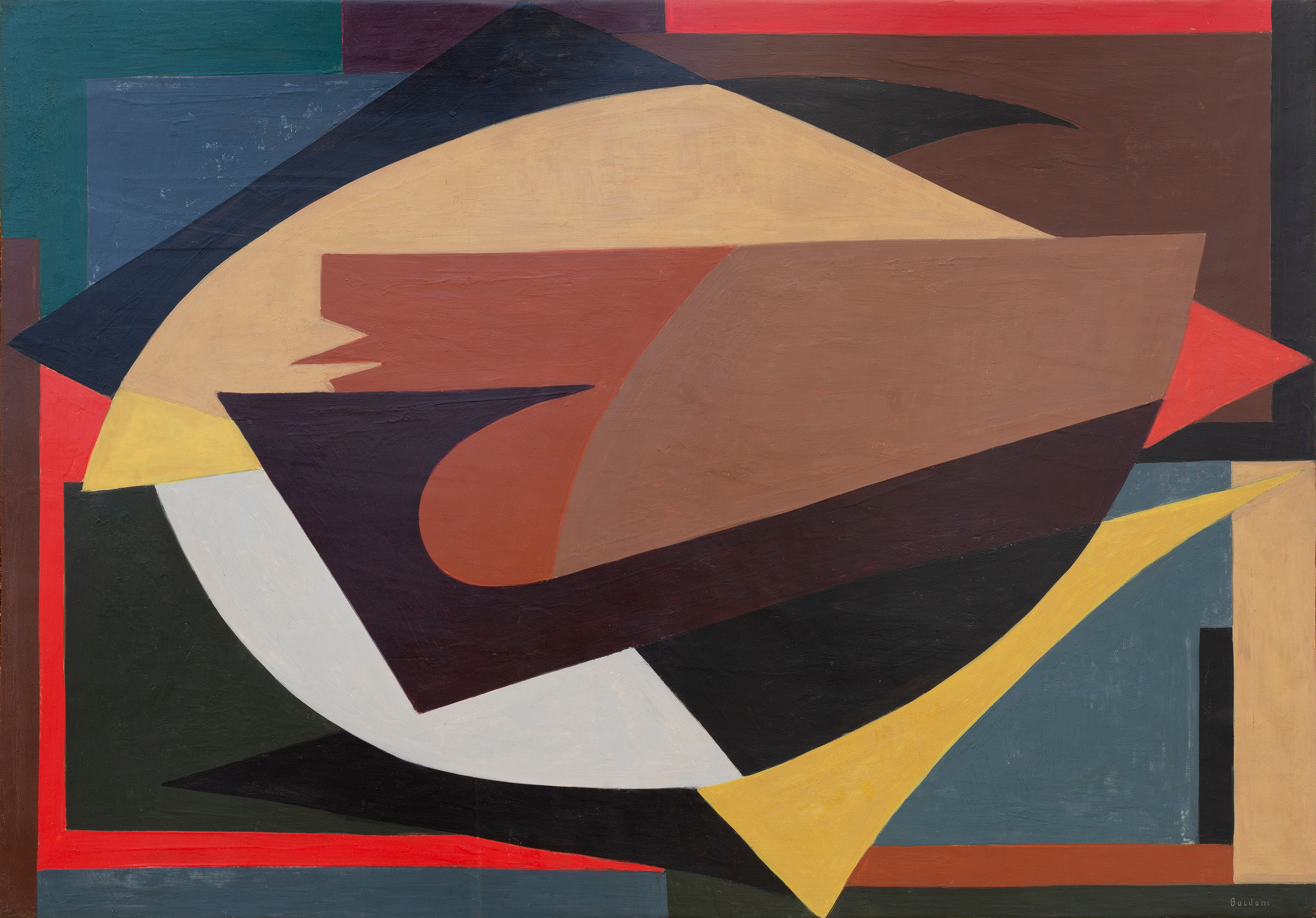 Enrico Bordoni, ‘Canto Piano n.1’, 1957