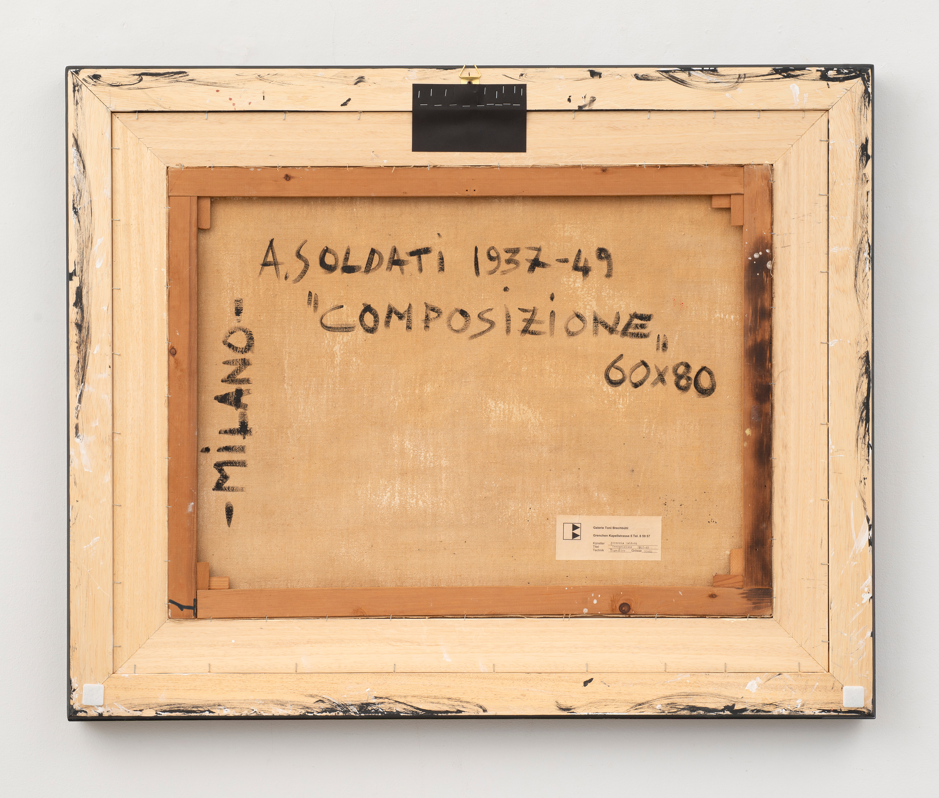 Atanasio Soldati, ‘Composizione’, 1937-1949