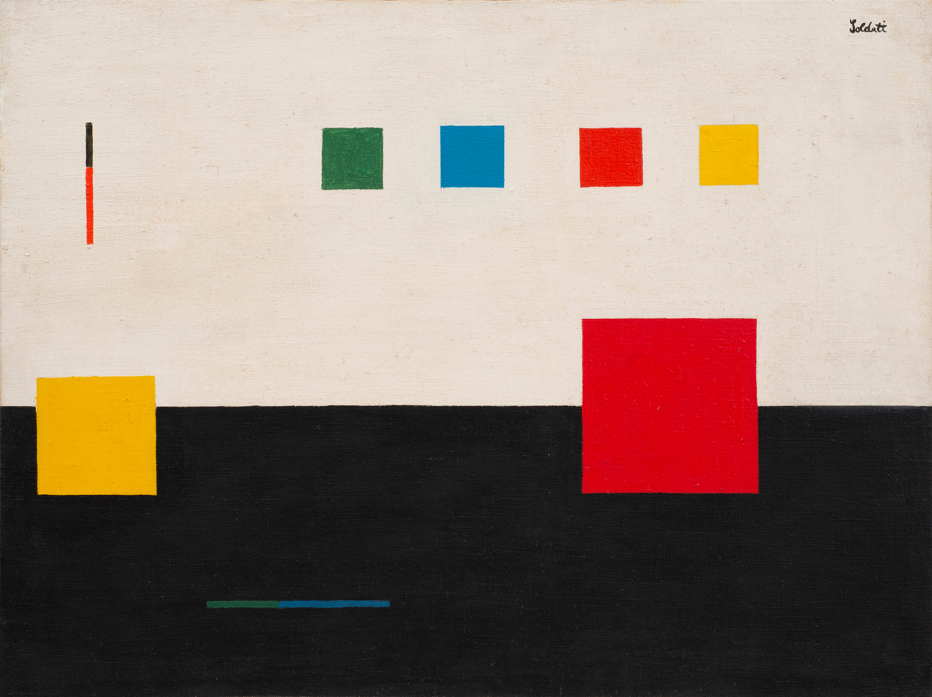 Atanasio Soldati, ‘Composizione’, 1937-1949