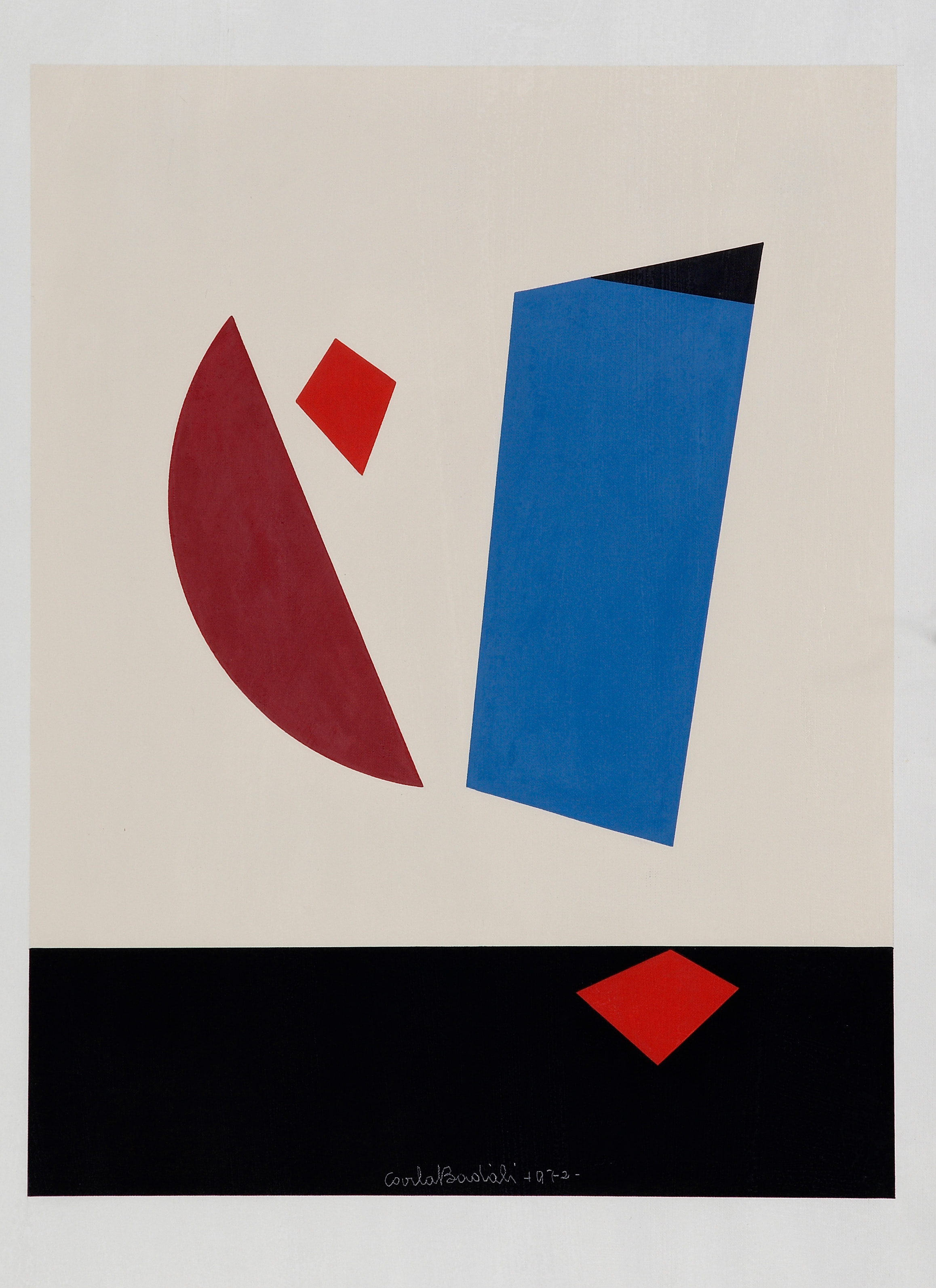 Carla Badiali, ‘Senza titolo’, 1972