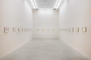 Lily van der Stokker, I am Going to Sleep Now. Drawings: 1988-2022 | installation views, kaufmann repetto Milan | Photo: Andrea Rossetti