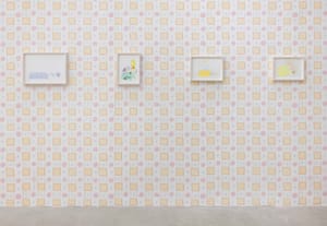 Lily van der Stokker, I am Going to Sleep Now. Drawings: 1988-2022 | installation views, kaufmann repetto Milan | Photo: Andrea Rossetti