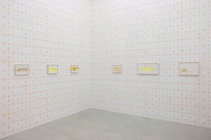 Lily van der Stokker, I am Going to Sleep Now. Drawings: 1988-2022 | installation views, kaufmann repetto Milan | Photo: Andrea Rossetti