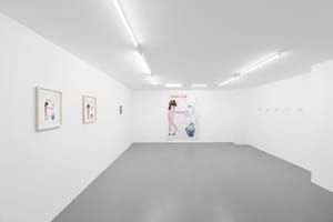 Kate Groobey, Angry, but calmer than before, 2025, installation view @RIBOT