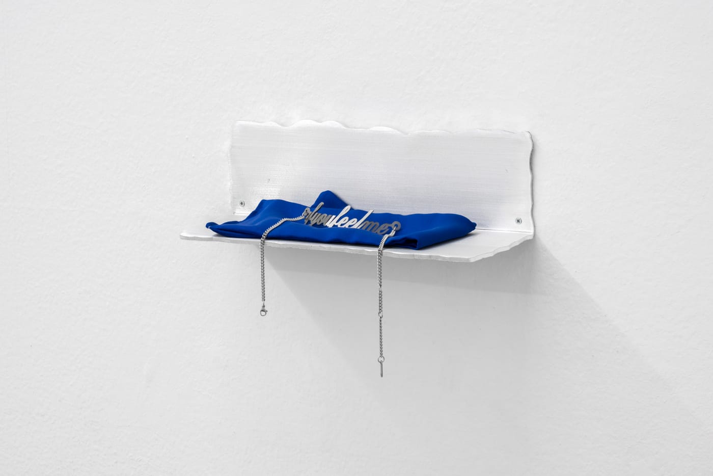 Simona Andrioletti – If you feel me, I am you (Choker) – laser-cut surgical stainless steel