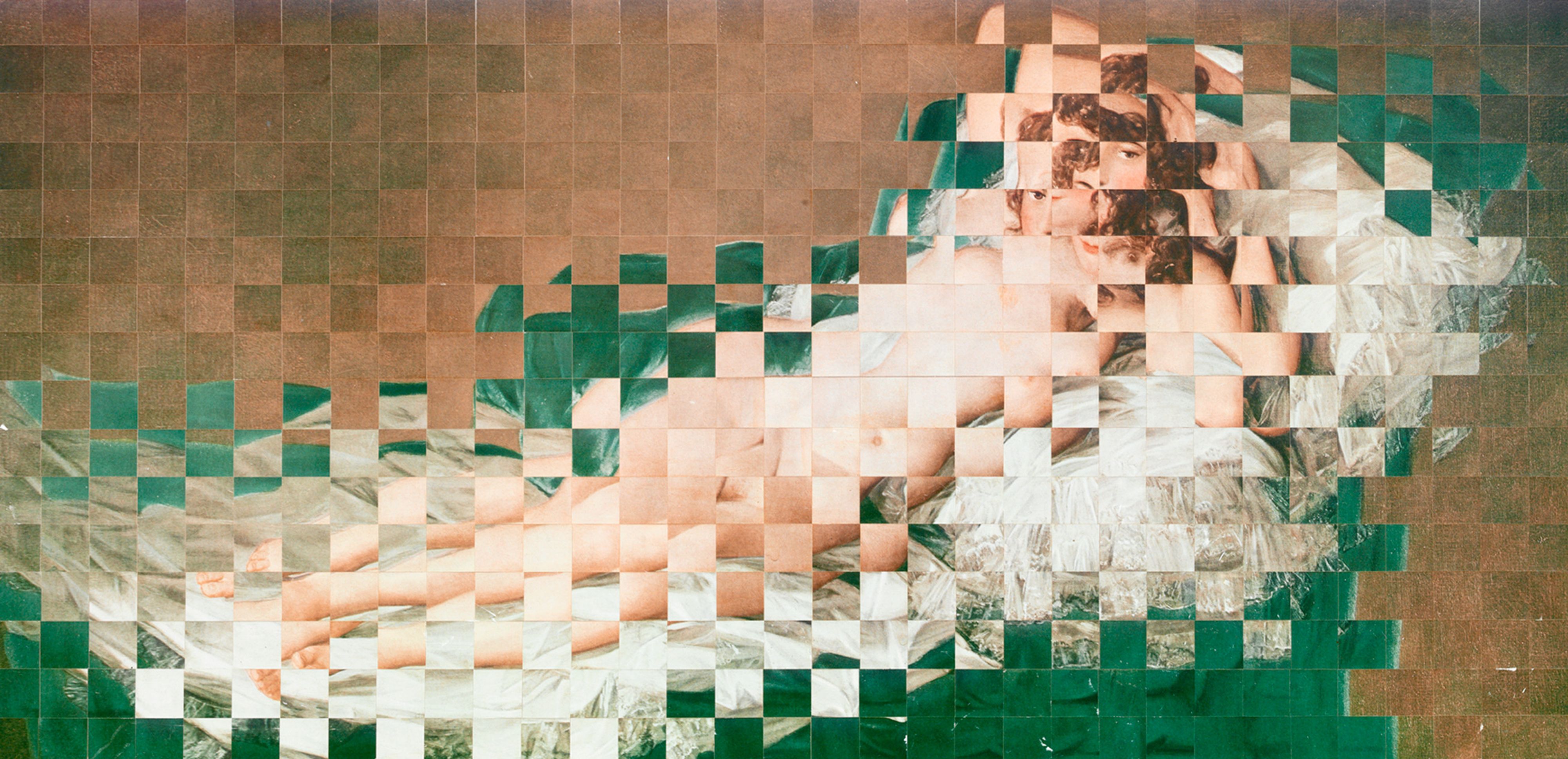 Jiri Kolar, ‘Omaggio alla Maya Desnuda (Goya)’, 1969