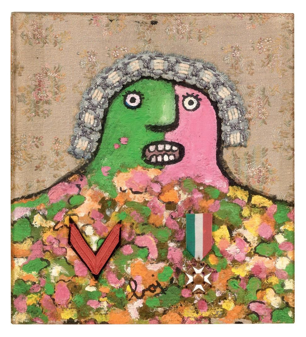 Enrico Baj, ‘Il Conte Hèrouville de Claye Maggiore Generale del Maresciallo di Sassonia’, 1968
