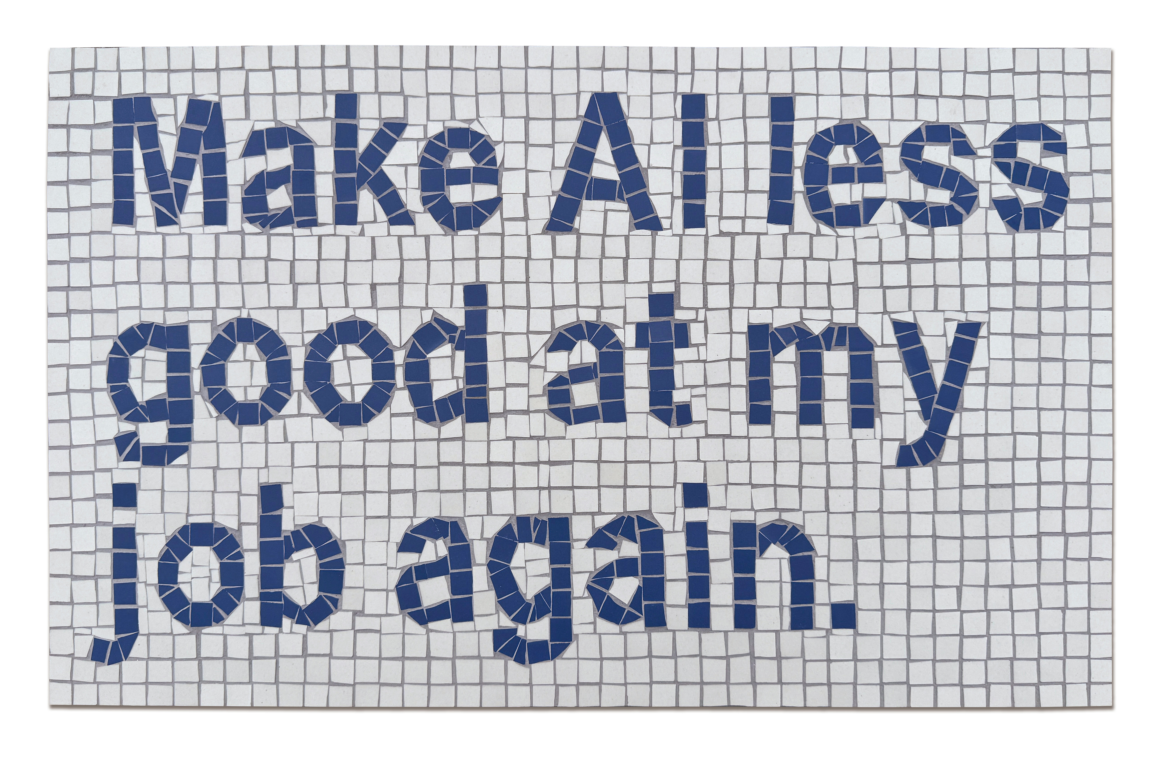 Josh Rowell, ‘Make AI less good at my job again.’, 2026
