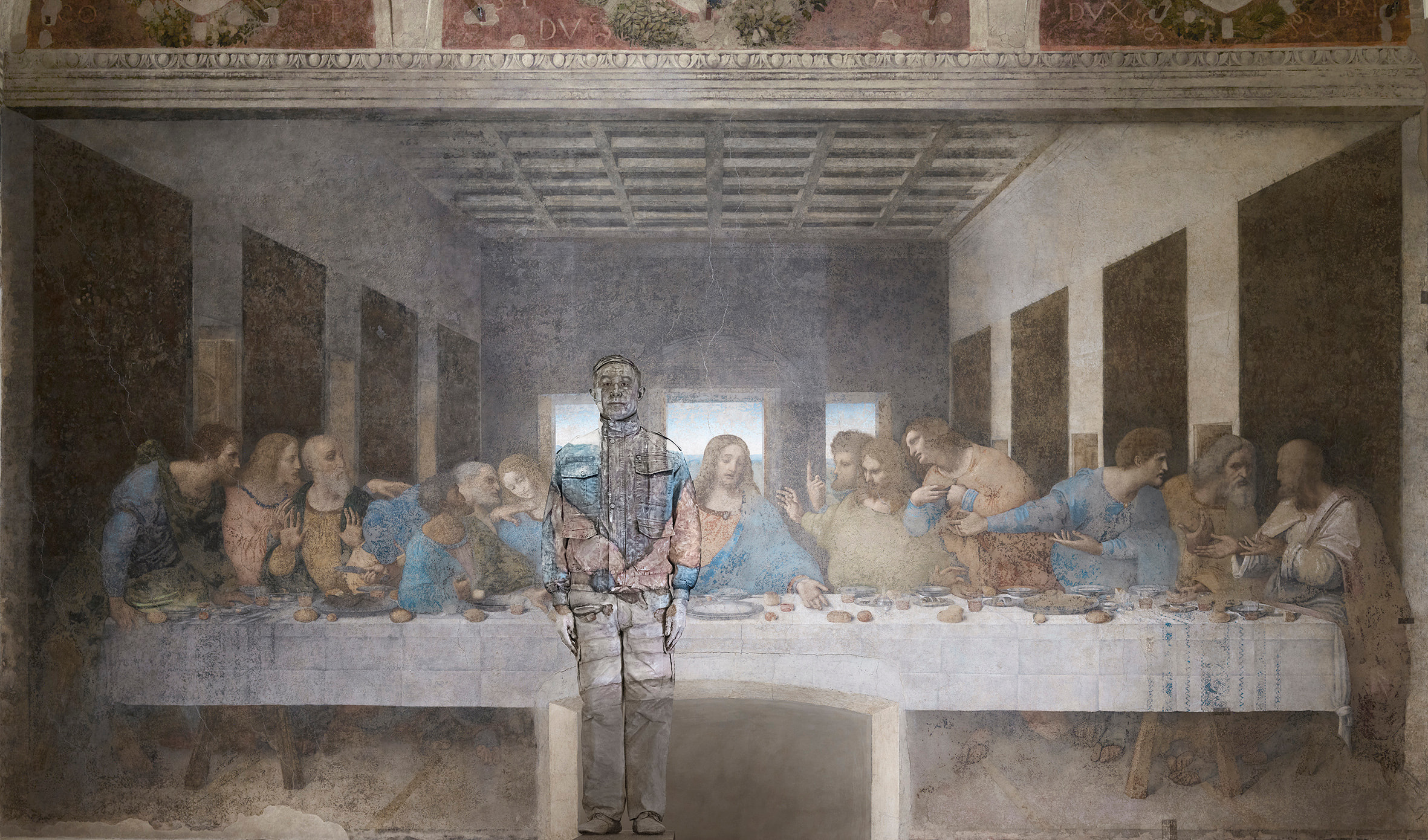 Liu Bolin, ‘Cenacolo Vinciano, Milano’, 2025