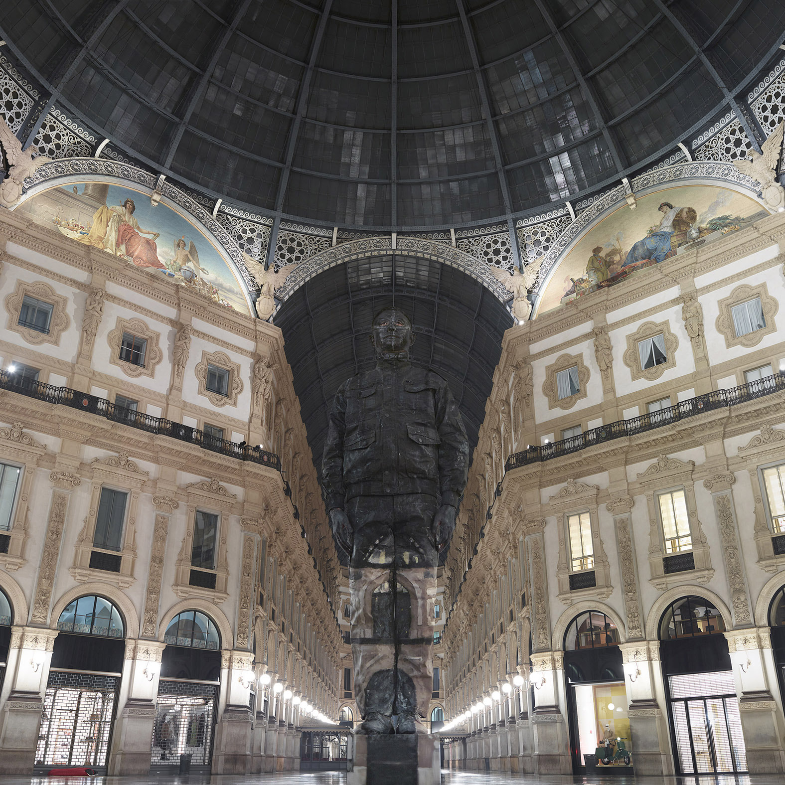 Liu Bolin, ‘Galleria Vittorio Emanuele II, Milano’, 2025