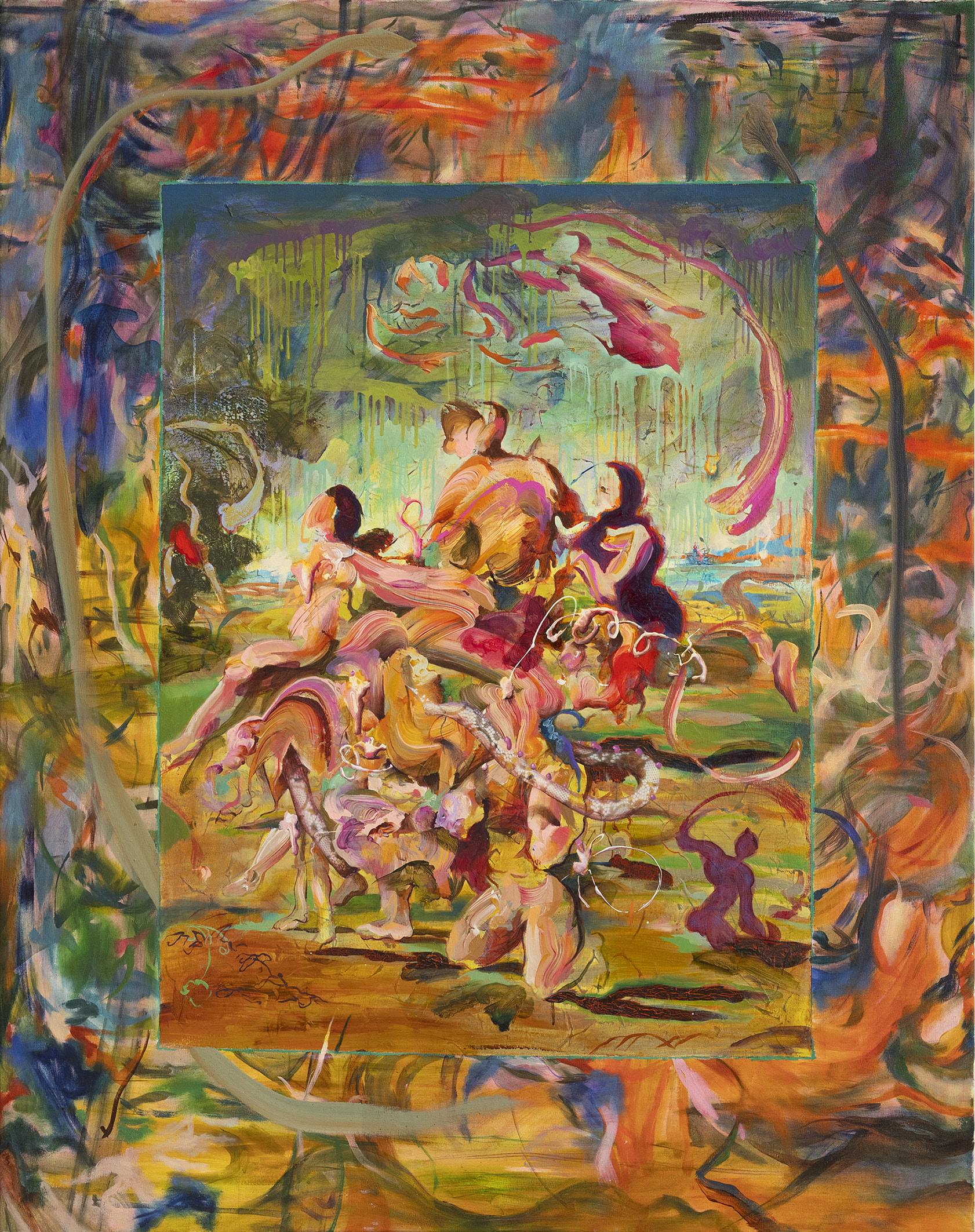 Iain Andrews, ‘The Erinnys (Inferno IX)’, 2025