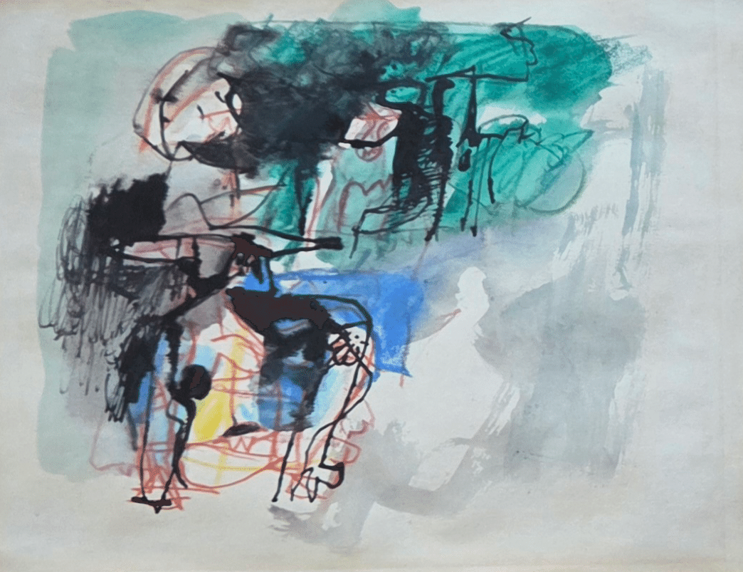 Afro Basaldella, Afro, ‘SEnza Titolo’, 1964