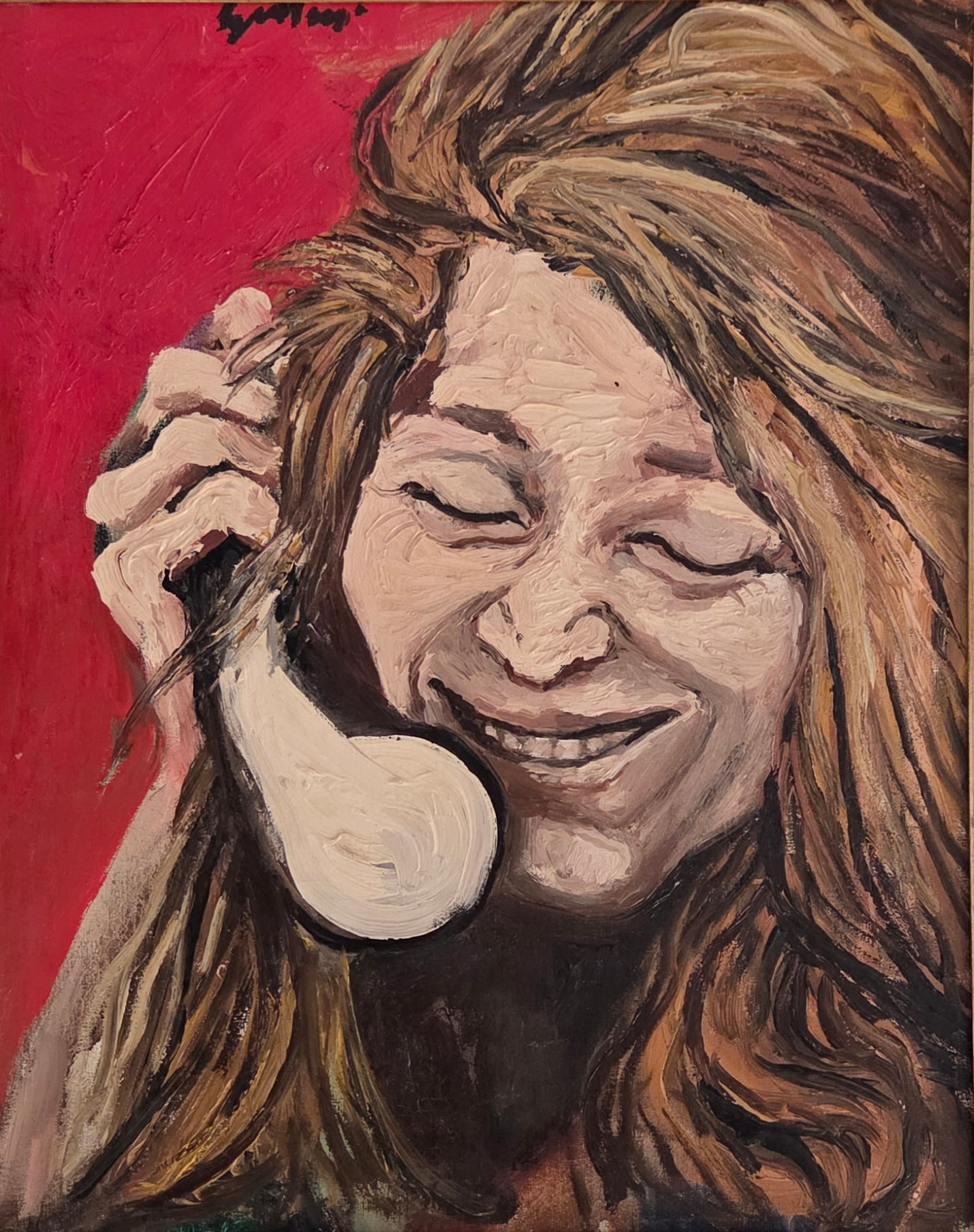 Renato Guttuso, ‘Donna al telefono’, 1970