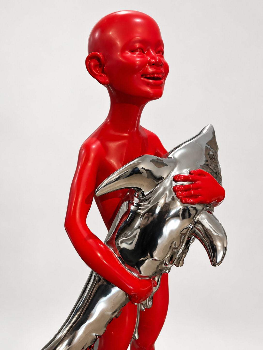 Wen Ling Chen, Chen Wenling, ‘The Boy Holding a Shark’, 2025