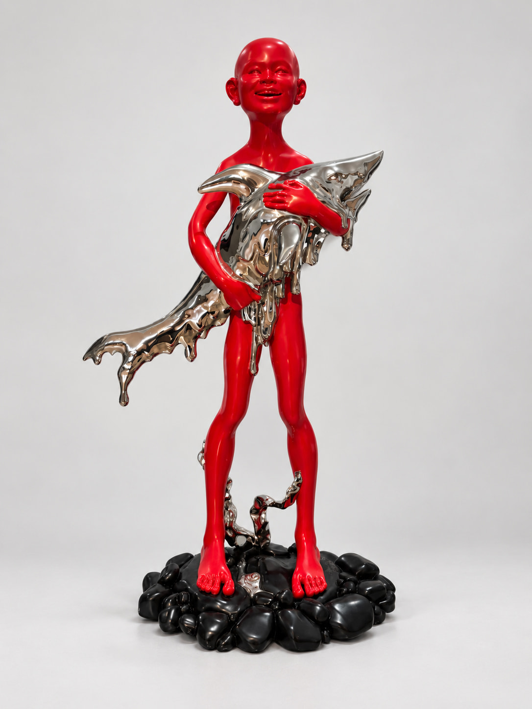 Wen Ling Chen, Chen Wenling, ‘The Boy Holding a Shark’, 2025