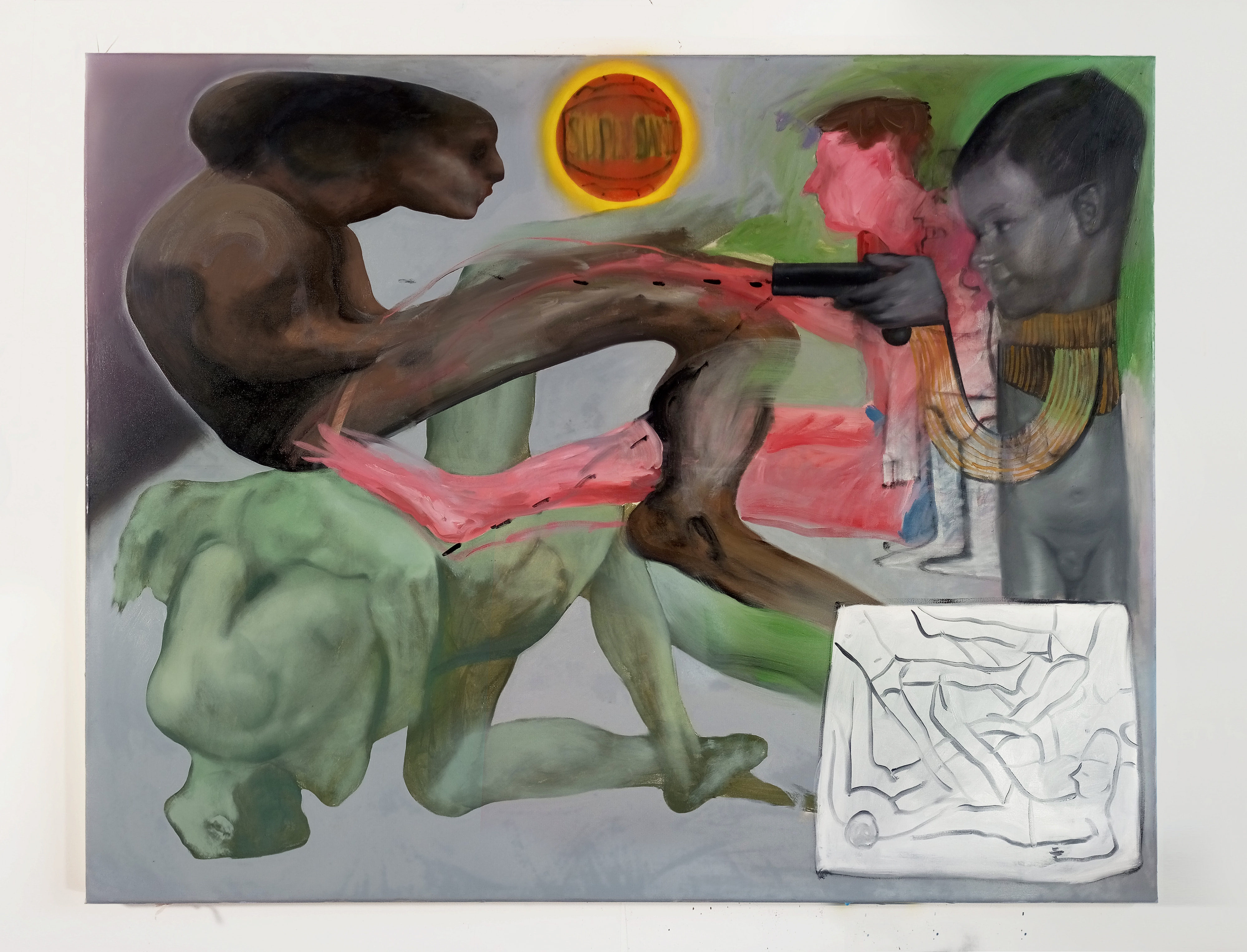 Andrea Ceddia, ‘Calcetto del litorale (l’hai mai toccato er fero)’, 2023