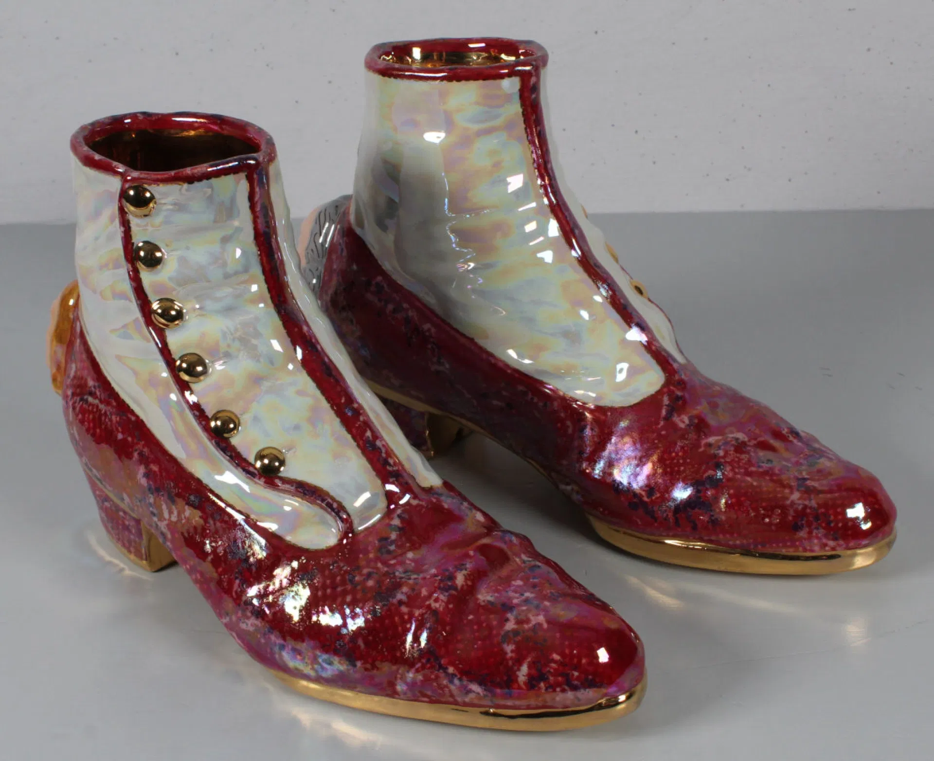 Luigi Ontani, ‘Ghette abbottonate’, 1995