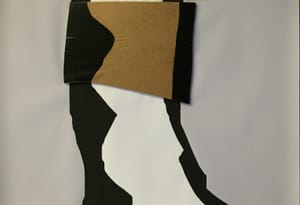 Gianfranco Gentile – Reperto da Octopus Domesticus – Mixed media and corrugated cardboard