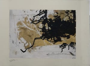 Marco  Gradi – Nero d'inferno – Mixed on paper
