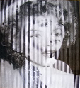 Piero Mafessoli, Malipiero – Osmosi - M. Monroe - G. Garbo – Collage on board
