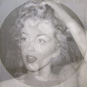Piero Mafessoli, Malipiero – Contaminazione. M. Monroe, Madonna della Seggiola – Collage on board