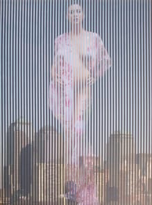 Piero Mafessoli, Malipiero – Parabola - M. Bellucci - New York – Collage on board