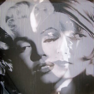 Piero Mafessoli, Malipiero – Parabola - M. Monroe - L. Brooks – Collage on board