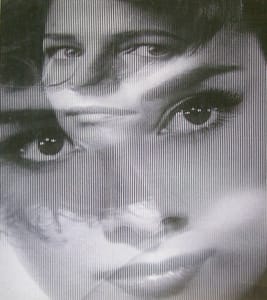 Piero Mafessoli, Malipiero – Osmosi - A. Hepburn - C. Rampling – Collage on board