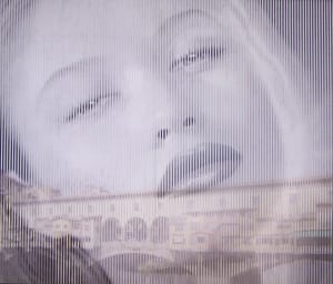 Piero Mafessoli, Malipiero – Osmosi - L. Casta - Ponte Vecchio – Collage on board