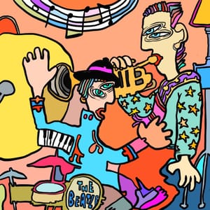 Massimo Donà – Jam session al top – Fine-art print on Dibond