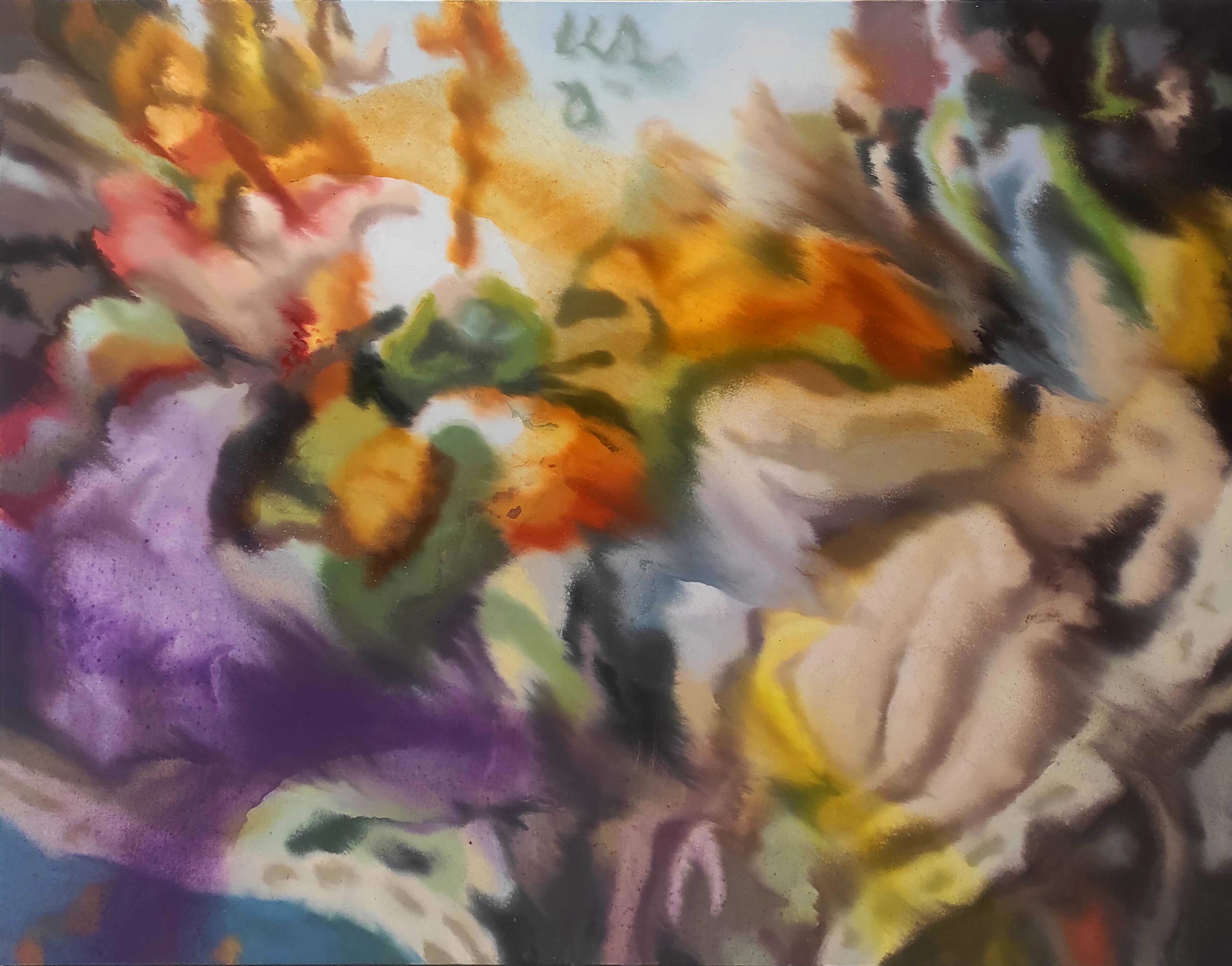 Jorge R. Pombo, ‘Variazione di Il serpente di bronzo di Michelangelo (2)’, 2025