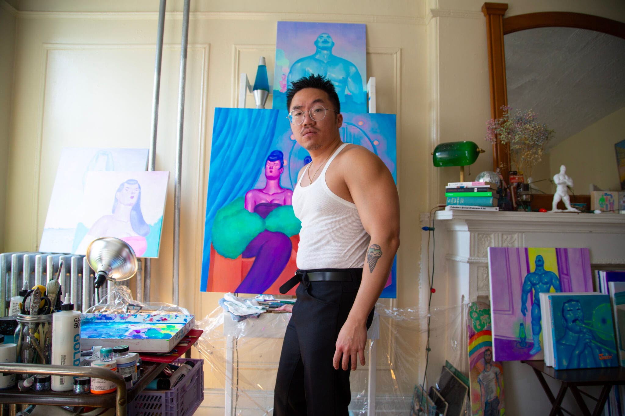 Nostalgic Dreamscapes: Reimagining Identity, Memory, and Queer Fantasy in the Art of Justin Yoon (Jonathan Carver Moore)