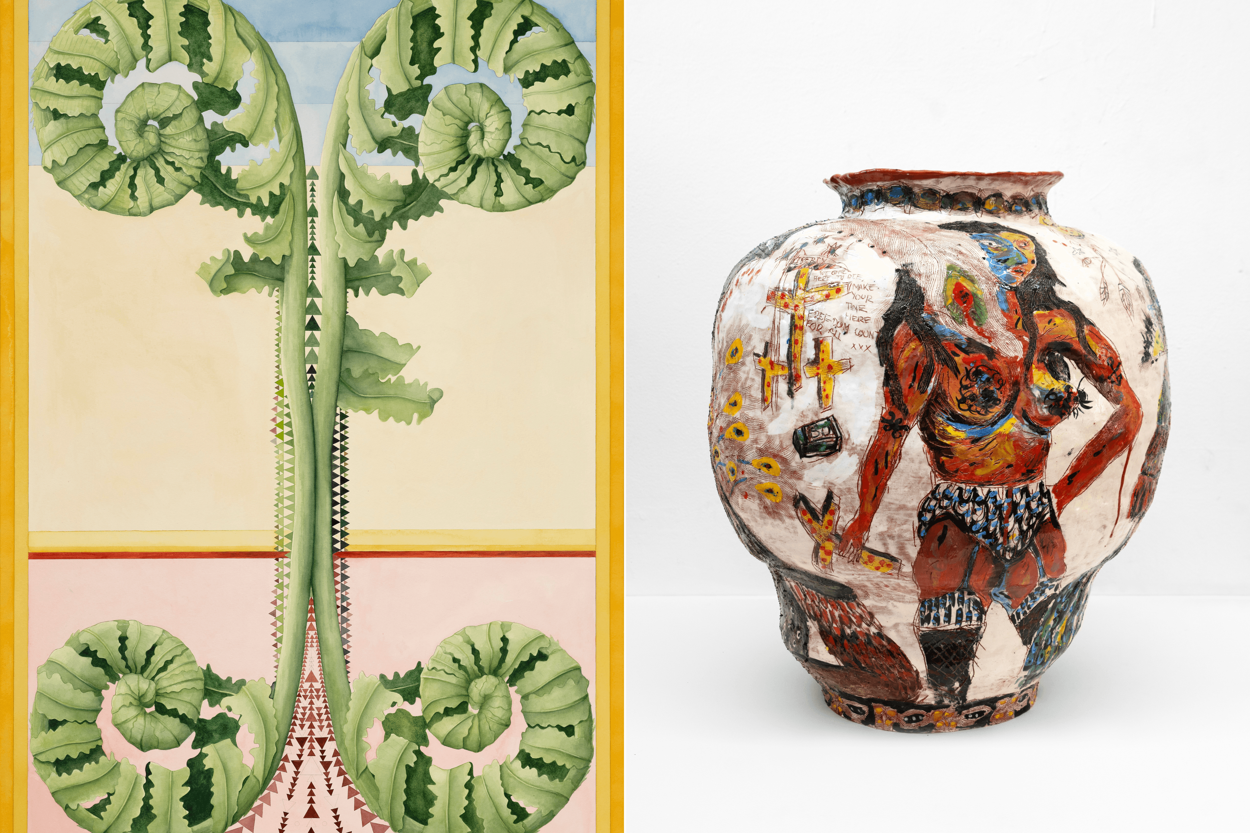 Christine Ödlund and Karim Boumjimar