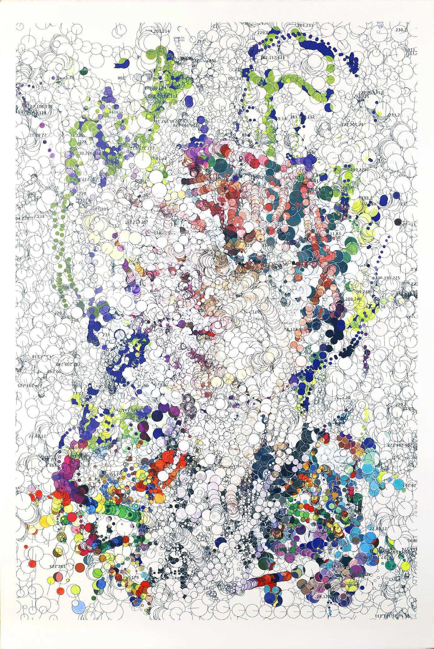 Mariano Sardón in collaboration with Mariano Sigman, ‘I sentieri di Almudena’, 2025