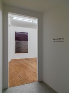 Daniele Milvio, Terzultimatum, 2021, installation view, Galleria Federico Vavassori, Milan
