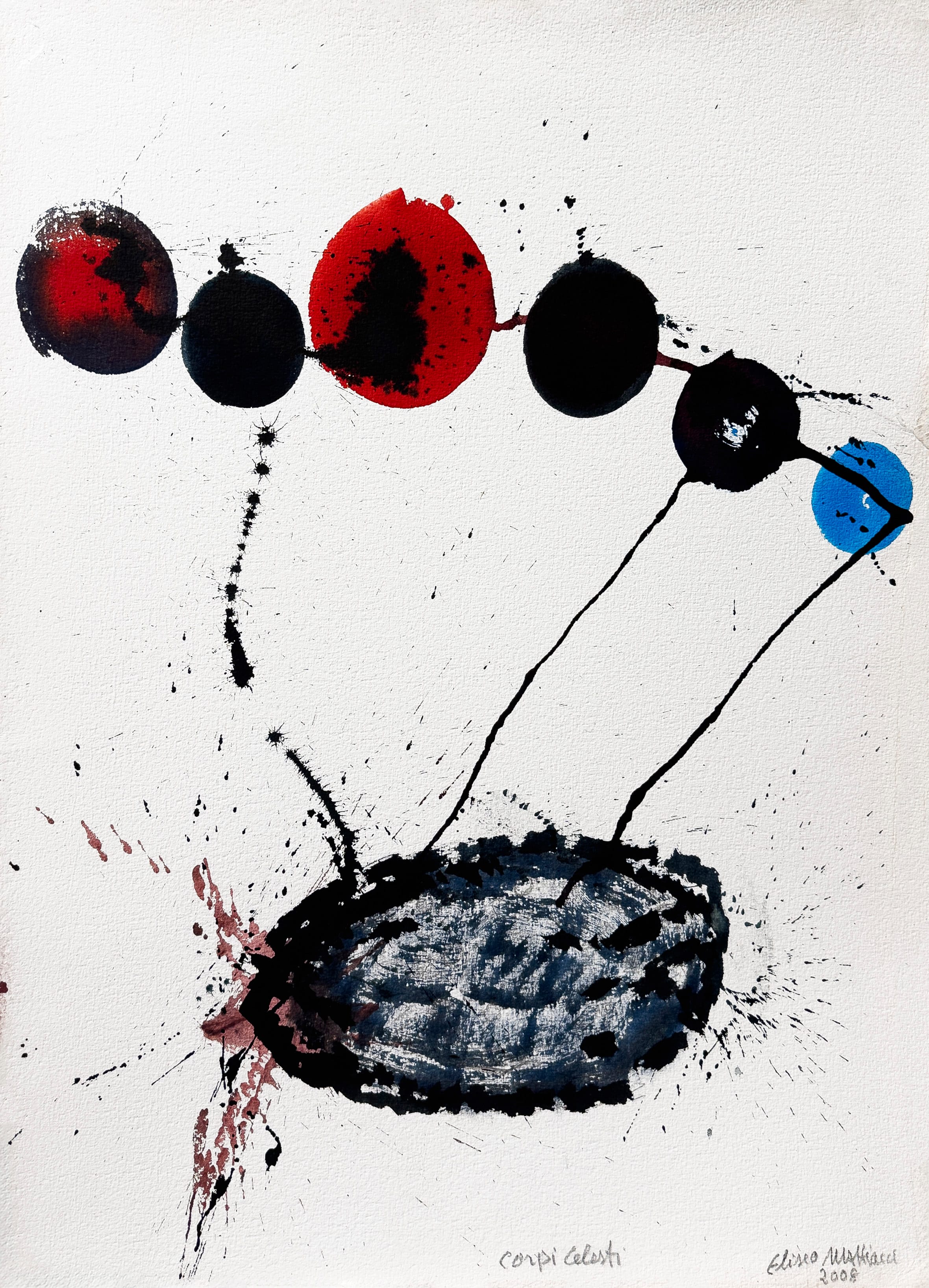 Eliseo Mattiacci, ‘Corpi celesti’, 2008