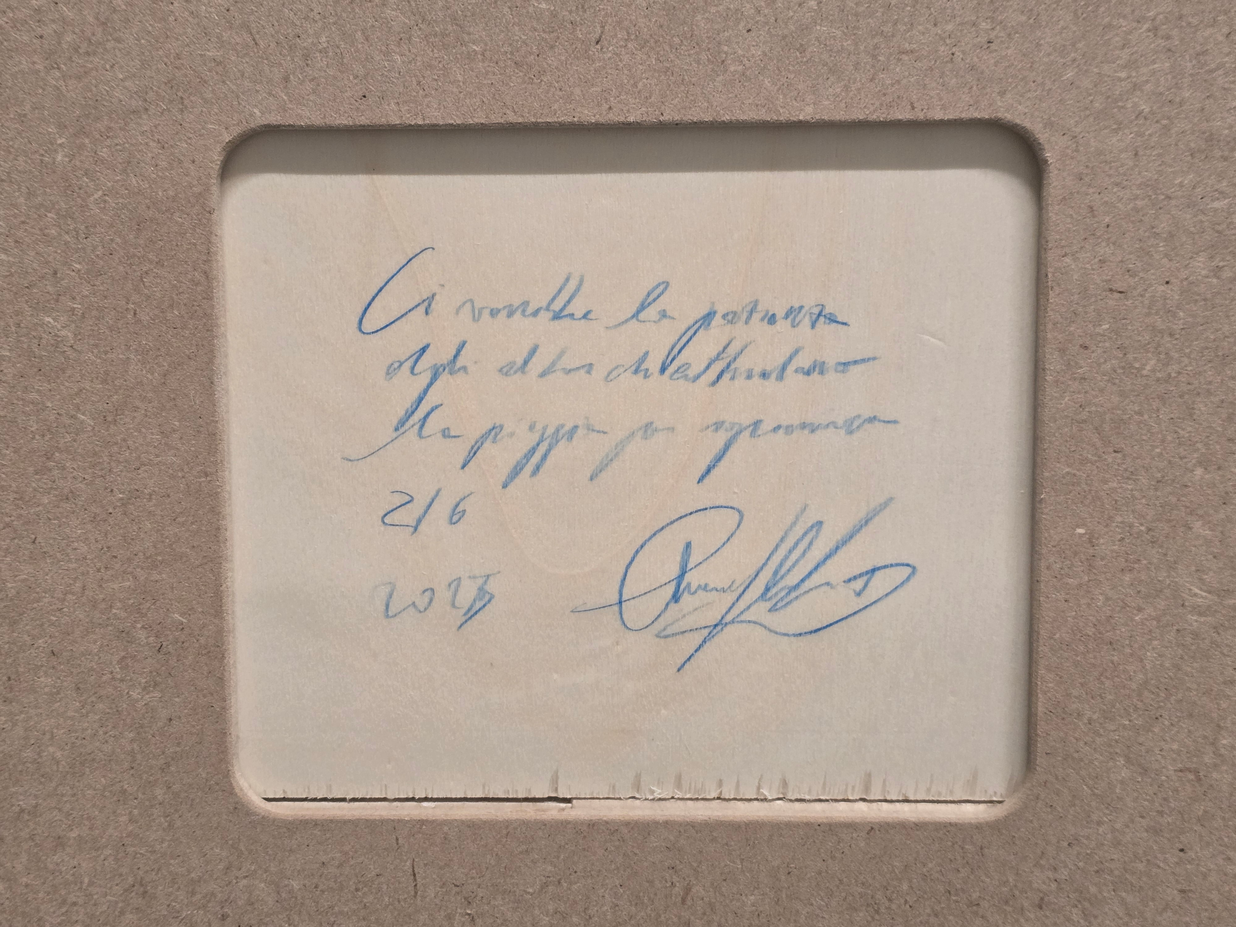 Mauro  Valsecchi, ‘Antologia privata - la cantina di nonno’, 2026